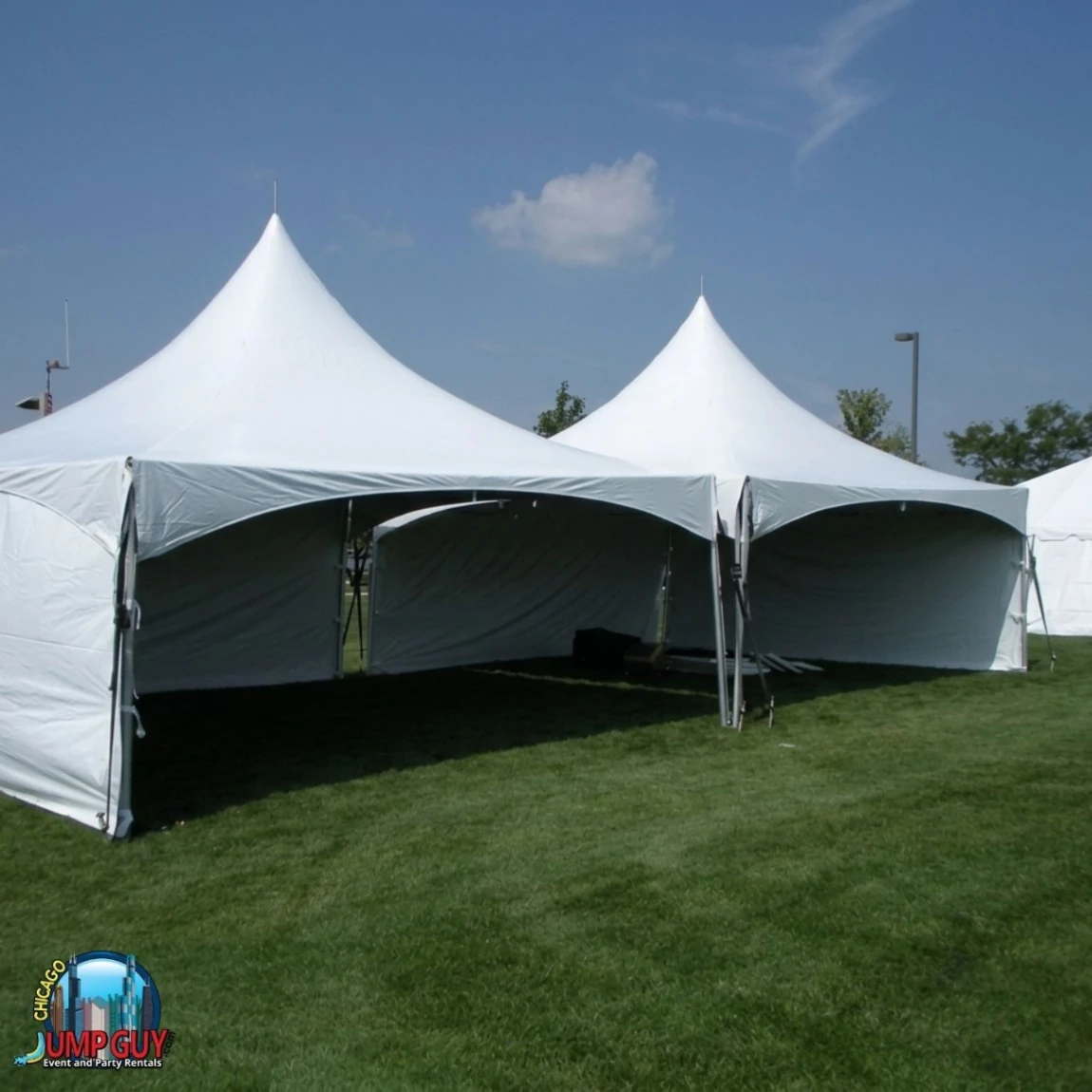 High Peak Frame Tent rental for Deerfield IL events in ZIP code 60015