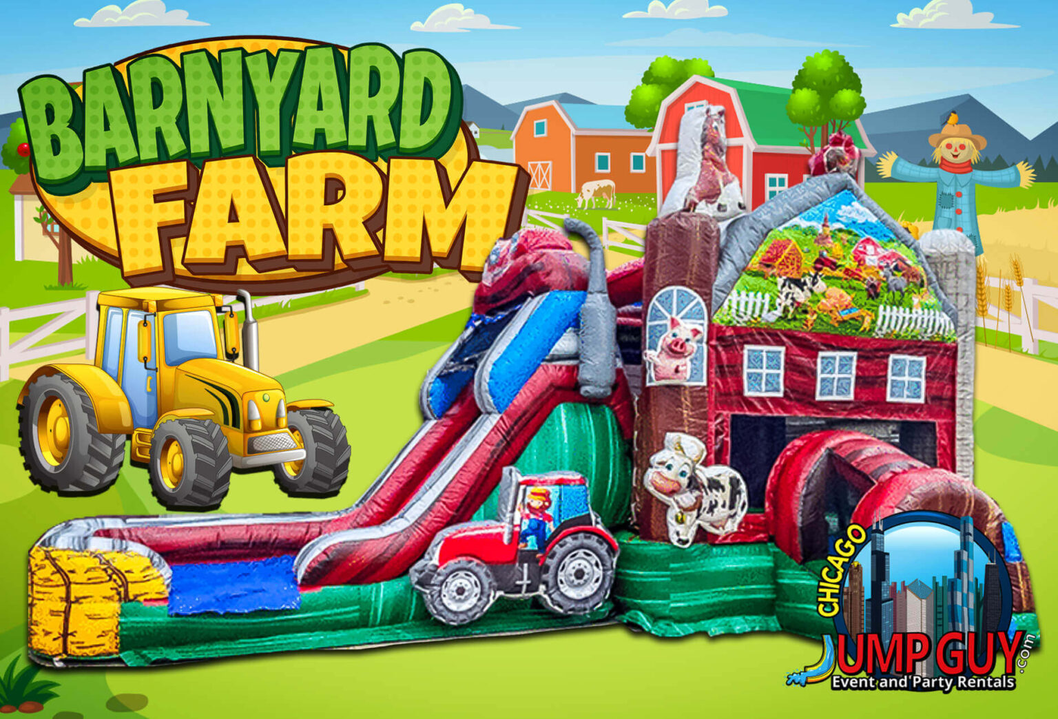 Barnyard Farm rental for Deerfield IL events in ZIP code 60015