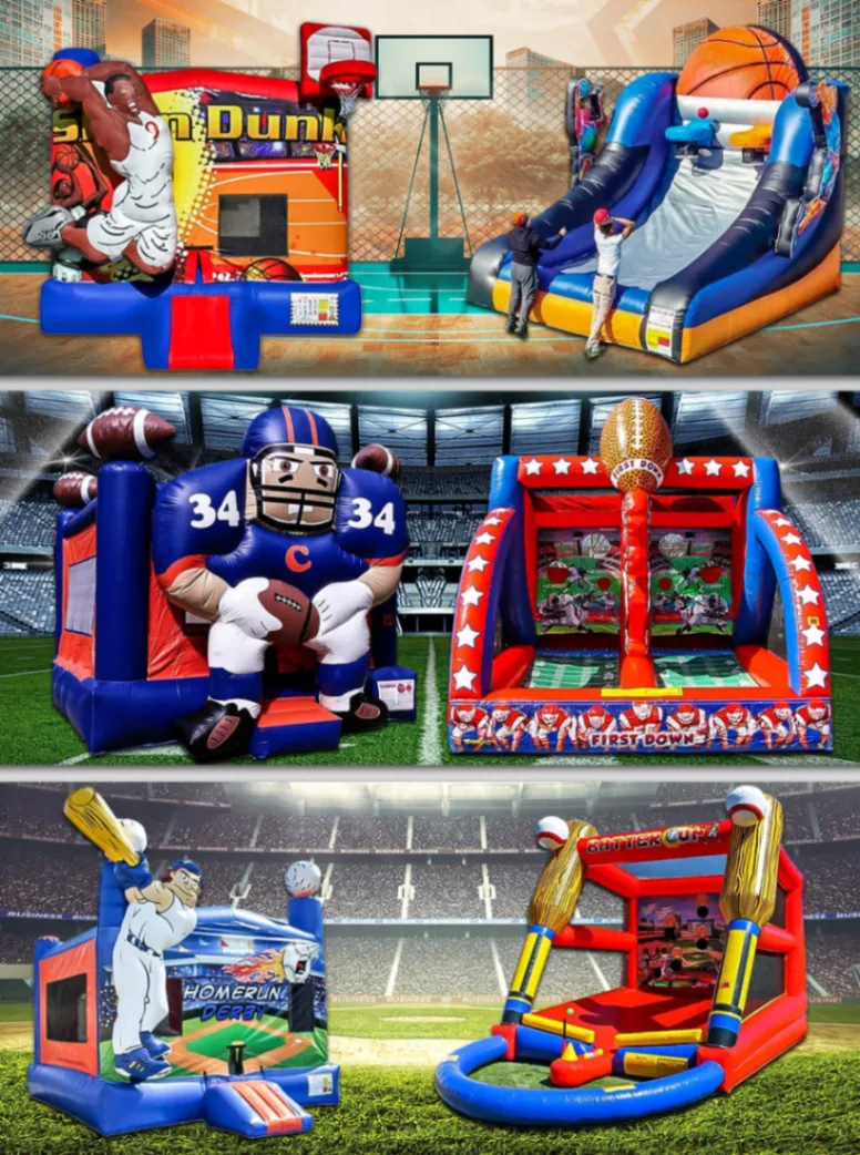 Inflatable Interactive Games rental for Deerfield IL events in ZIP code 60015