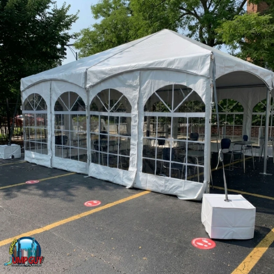 Tent Side Walls Keder High Peak rental for Deerfield IL events in ZIP code 60015